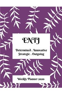 ENTJ Weekly Planner