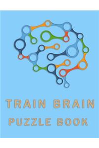 Train Brain Puzzle Book