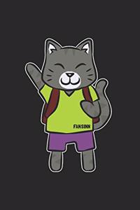 School Cat Notebook
