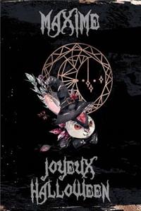 Joyeux Halloween Maxime