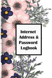 Internet Address & Password Logbook