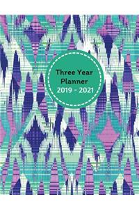 Three Year Planner 2019 - 2021 Boas