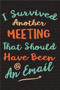 I Survived Another Meeting That Should Have Been An Email