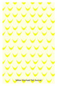 Yellow Mermaid Tail Journal