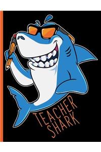 Teacher Shark Teaching at School Sea Animal