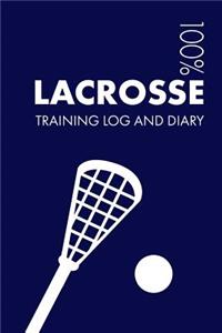 Lacrosse Training Log and Diary