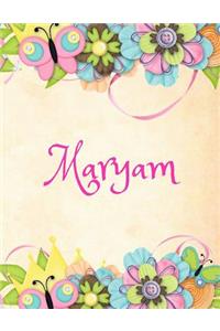 Maryam: Personalized Name Journal Composition Notebook