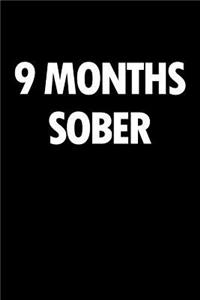 9 Months Sober