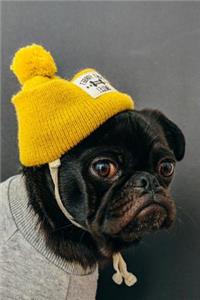 Pug Dot Grid Journal