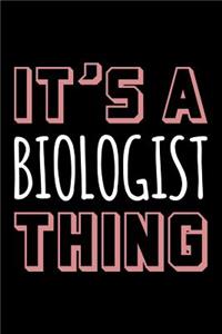 It's a Biologist Thing