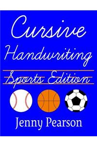 Cursive Handwriting Sports Edition