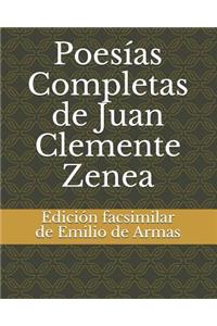 Poesias completas de Juan Clemente Zena