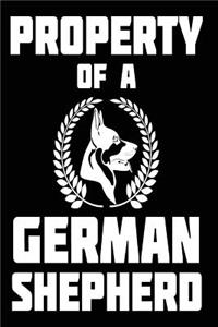 Property of A German Shepherd