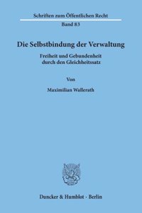 Die Selbstbindung Der Verwaltung