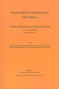 Die Chronik Des Propstes Burchard Von Ursberg