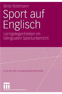 Sport auf Englisch