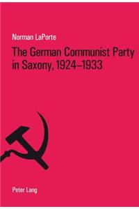 German Communist Party in Saxony, 1924-1933