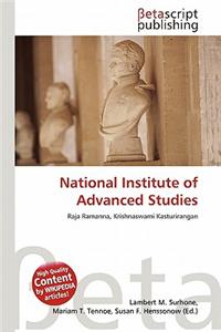 National Institute of Advanced Studies