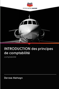 INTRODUCTION des principes de comptabilité