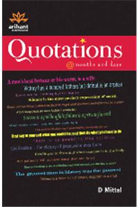 Quotations @Months And Days