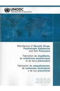 Manufacture of Narcotic Drugs Psychotropic Substances and Their Precursors 2010