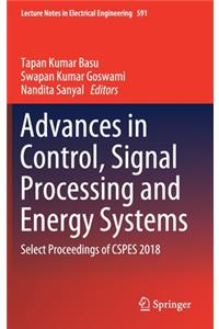 Advances in Control, Signal Processing and Energy Systems