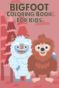 BIGFOOT Coloring Book for Kids