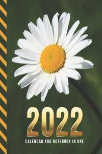 2022 Calendar and Notebook In One