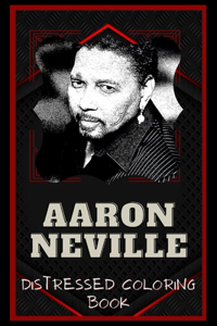 Aaron Neville Distressed Coloring Book