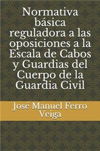 Normativa básica reguladora a las oposiciones a la Escala de Cabos y Guardias del Cuerpo de la Guardia Civil