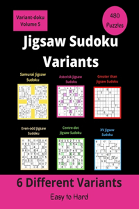 6 Different Jigsaw Sudoku Variants