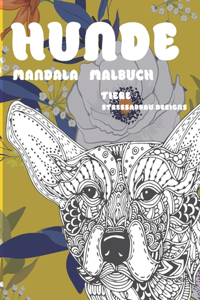 Mandala Malbuch - Stressabbau-Designs - Tiere - Hunde
