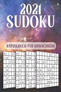 2021 Sudoku Rätselbuch für Erwachsene