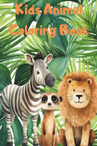 Kids Animal Coloring Book