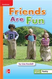 Reading Wonders Leveled Reader Friends Are Fun: Approaching Unit 1 Week 4 Grade 1