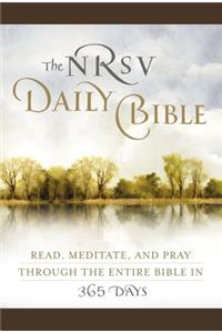 Daily Bible-NRSV: Read, Meditate, and Pray Through the Entire Bible in 365 Days