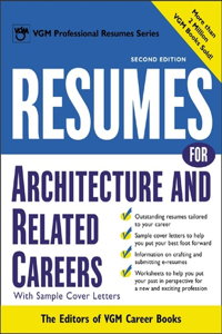 Resumes for Architecture and Related Careers