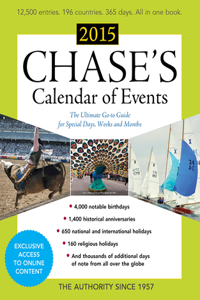 EBK Chase's Calendar of Events 2015 ED