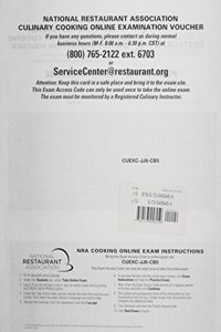 National Restaurant Association Cooking Credential Online Voucher