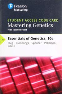 Mastering Genetics with Pearson Etext -- Standalone Access Card -- For Essentials of Genetics