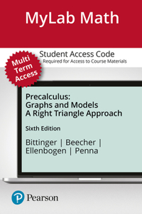 Mylab Math with Pearson Etext -- 24-Month Standalone Access Card -- For Precalculus