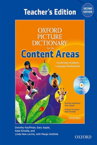 Oxford Picture Dictionary for the Content Areas Teacher's Edition with Lesson Plan CD Pack