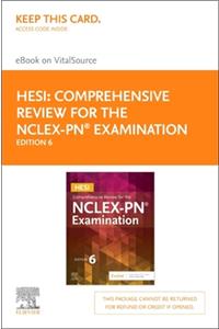 Hesi Comprehensive Review for the Nclex-Pn(r) Examination - Elsevier eBook on Vitalsource (Retail Access Card)