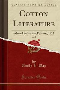 Cotton Literature, Vol. 2