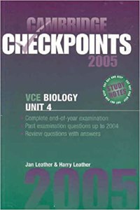 Cambridge Checkpoints Vce Biology Unit 4 2005