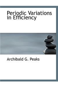 Periodic Variations in Efficiency