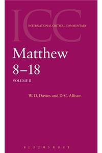Matthew 8-18: Volume 2