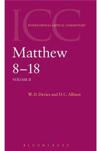 Matthew 8 -18