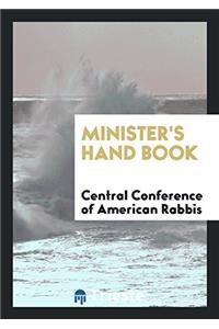 Minister's Hand Book