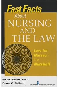 Fast Facts about Nursing and the Law